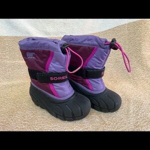 Sorel girls Youth Flurry Snowboot